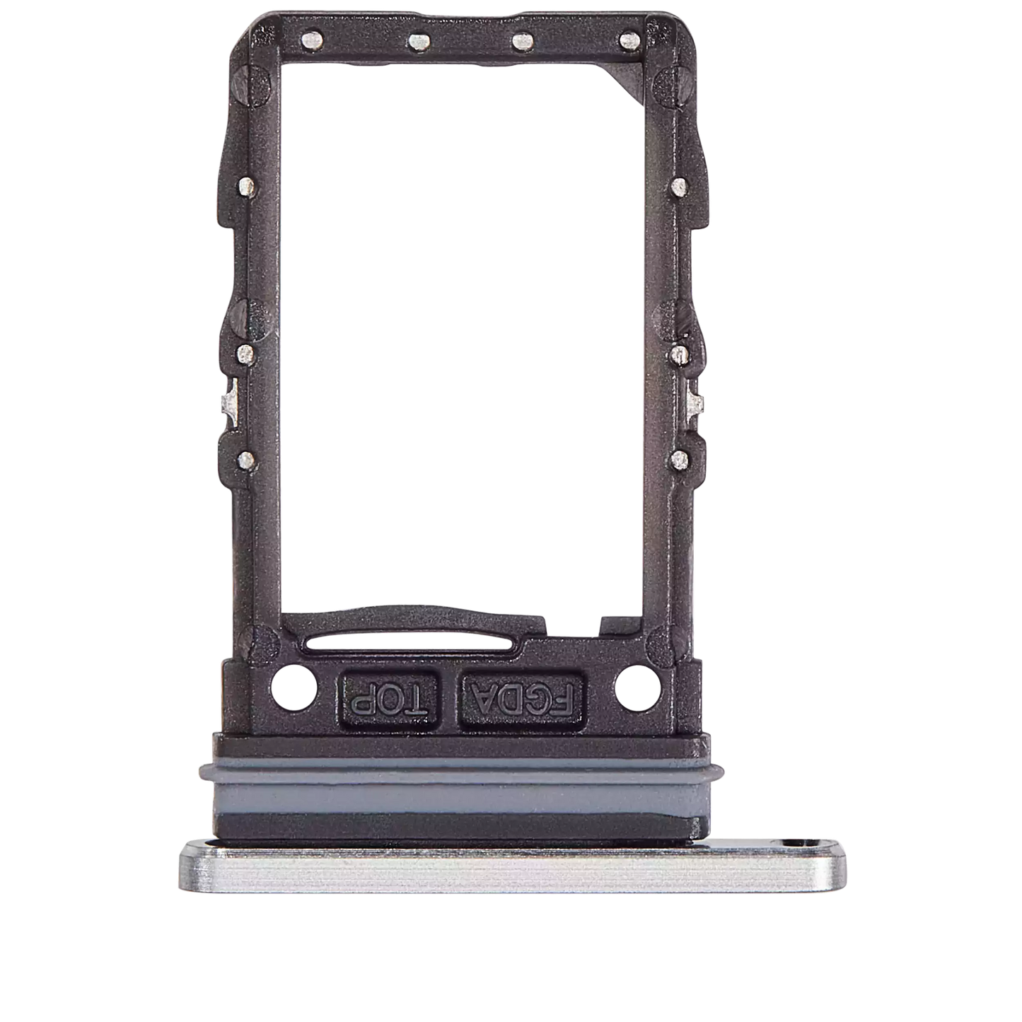 Single Sim Card Tray For Samsung Galaxy Z Flip 6 (F741) (Premium) (White)