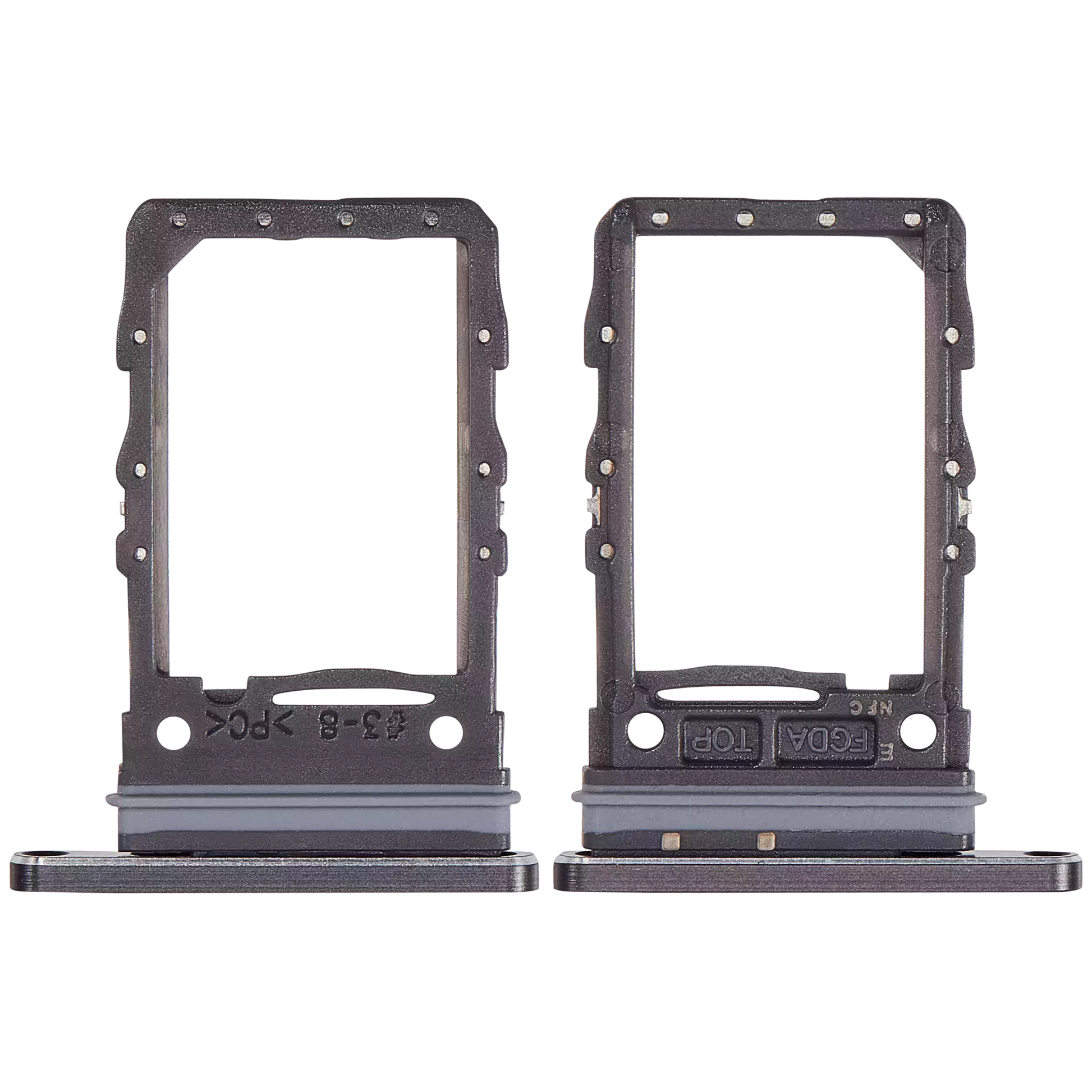 Single Sim Card Tray For Samsung Galaxy Z Flip 6 (F741) (Premium) (Black)