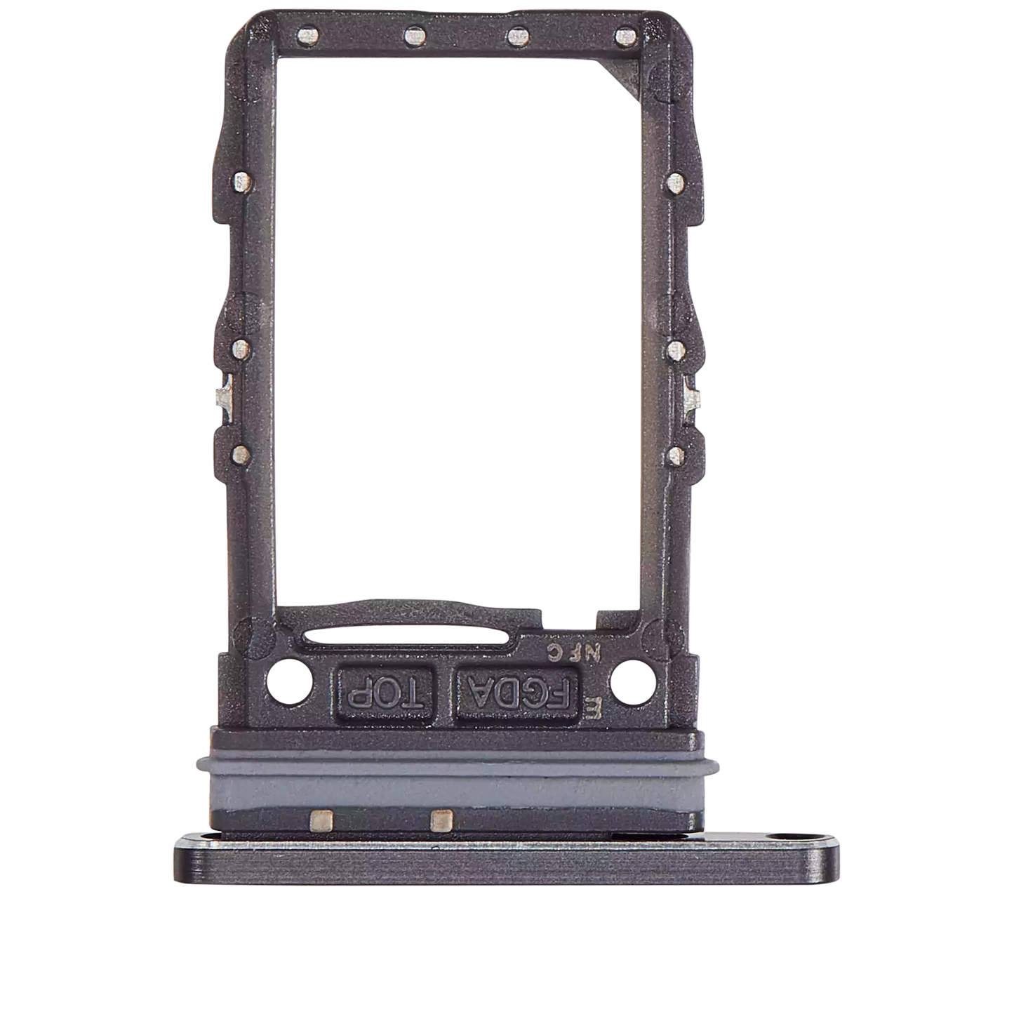 Single Sim Card Tray For Samsung Galaxy Z Flip 6 (F741) (Premium) (Black)