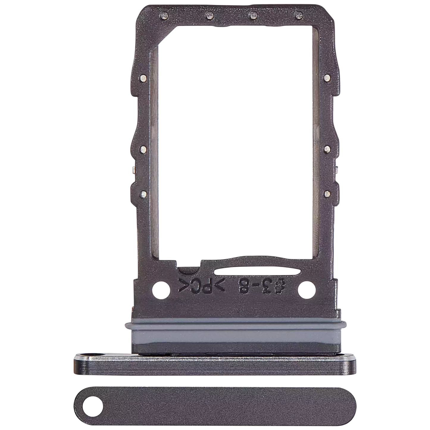 Single Sim Card Tray For Samsung Galaxy Z Flip 6 (F741) (Premium) (Black)