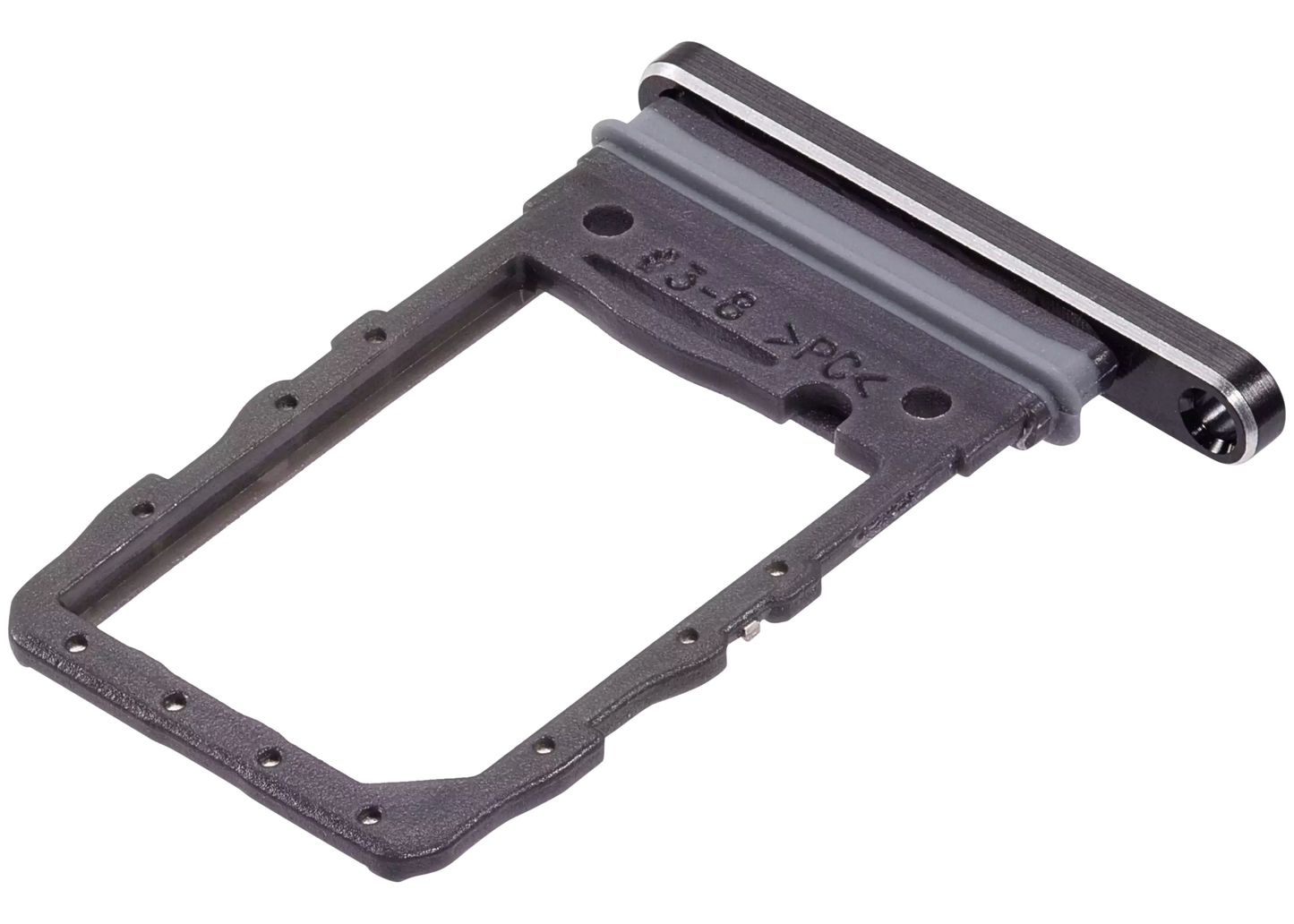 Single Sim Card Tray For Samsung Galaxy Z Flip 6 (F741) (Premium) (Black)