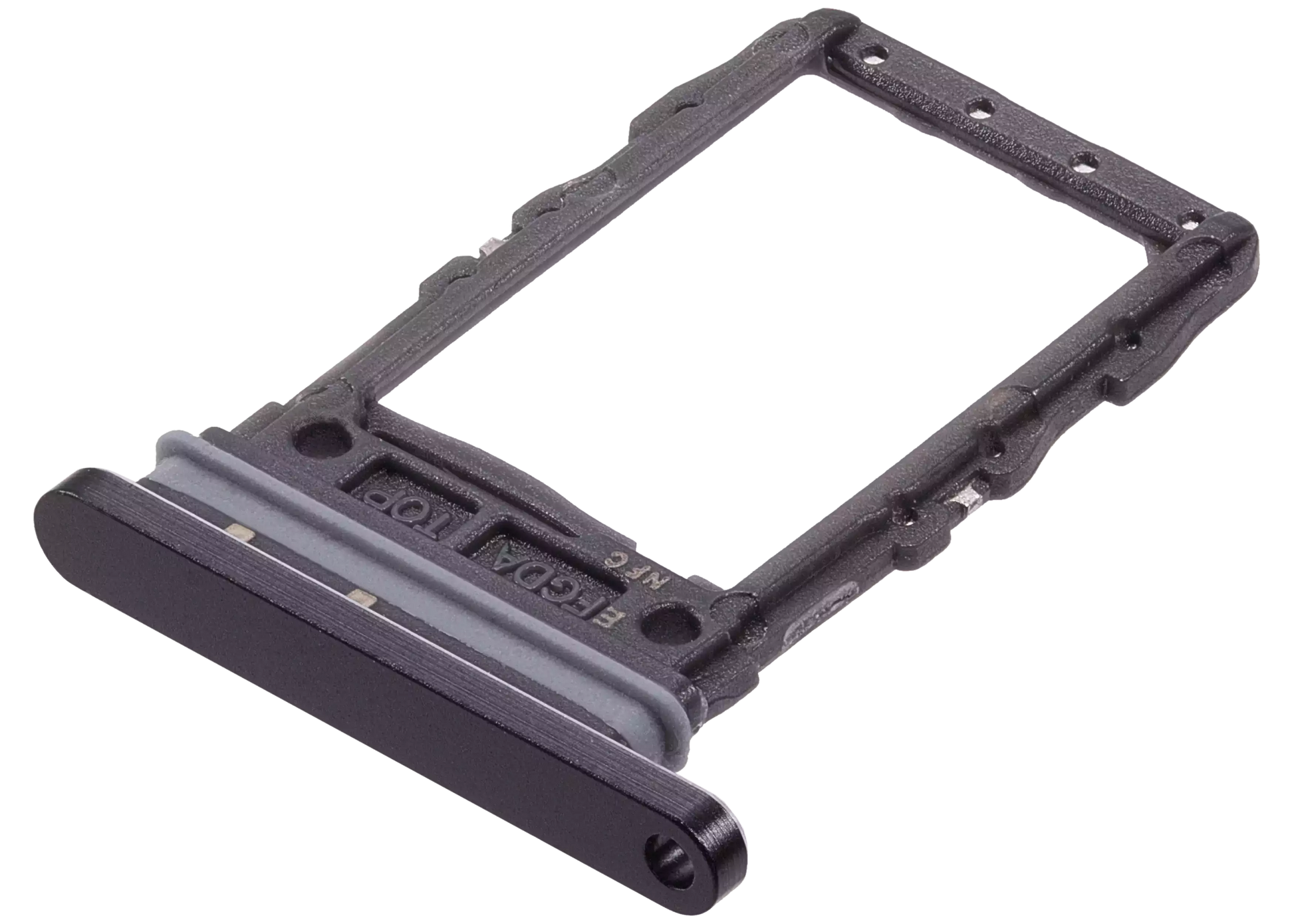 Single Sim Card Tray For Samsung Galaxy Z Flip 6 (F741) (Premium) (Black)