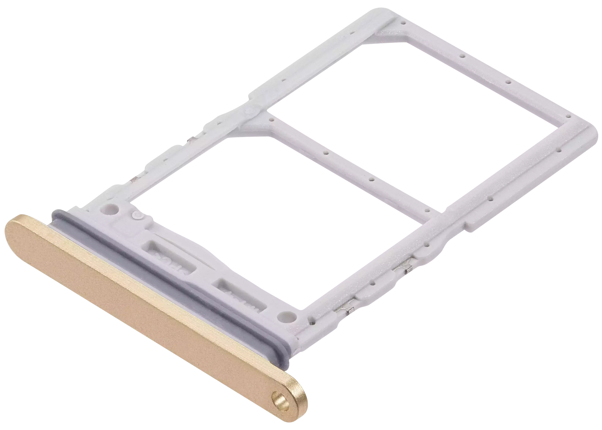 Dual Sim Card Tray For Samsung Galaxy Z Flip 6 (F741) (Premium) (Yellow)