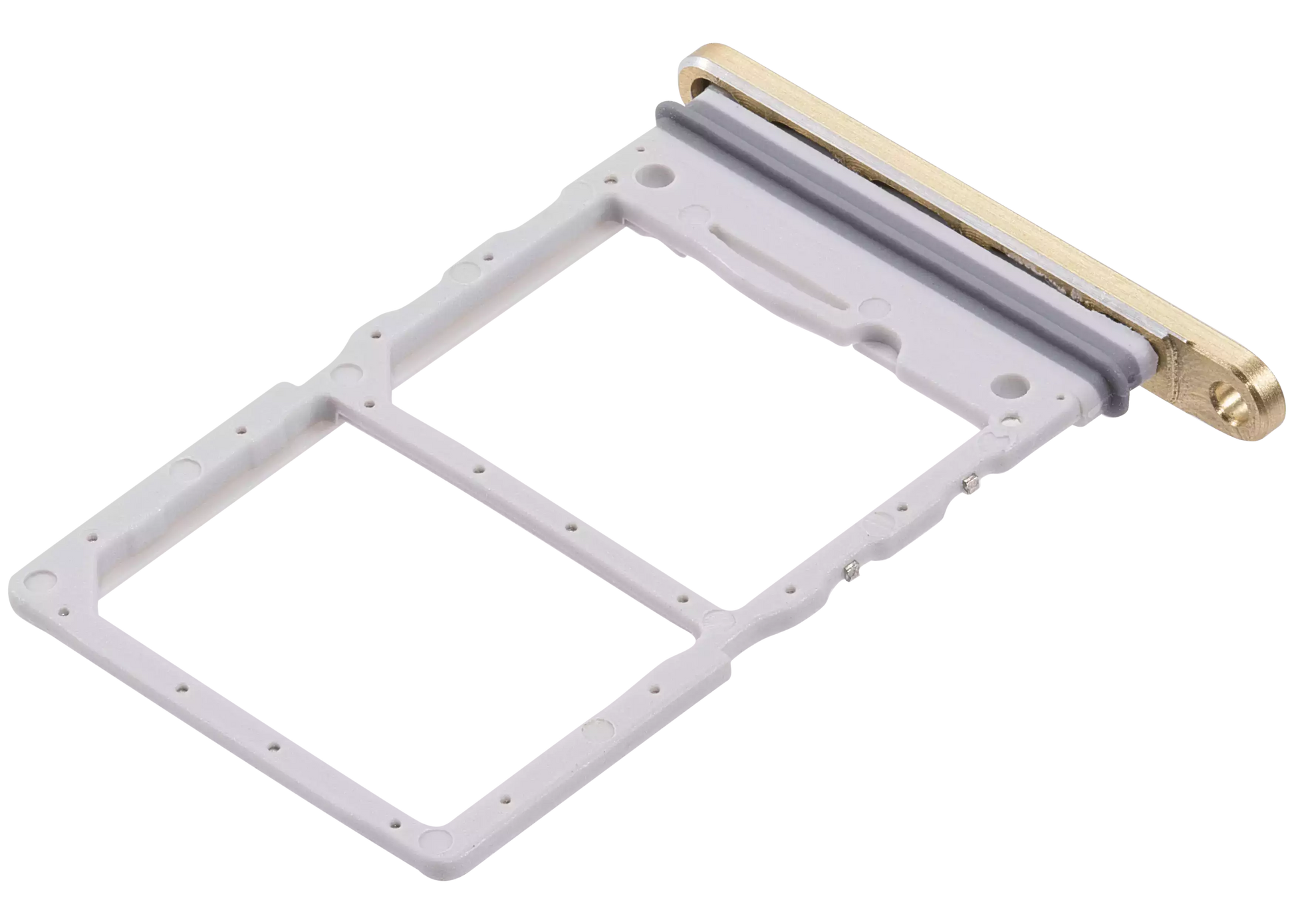 Dual Sim Card Tray For Samsung Galaxy Z Flip 6 (F741) (Premium) (Yellow)