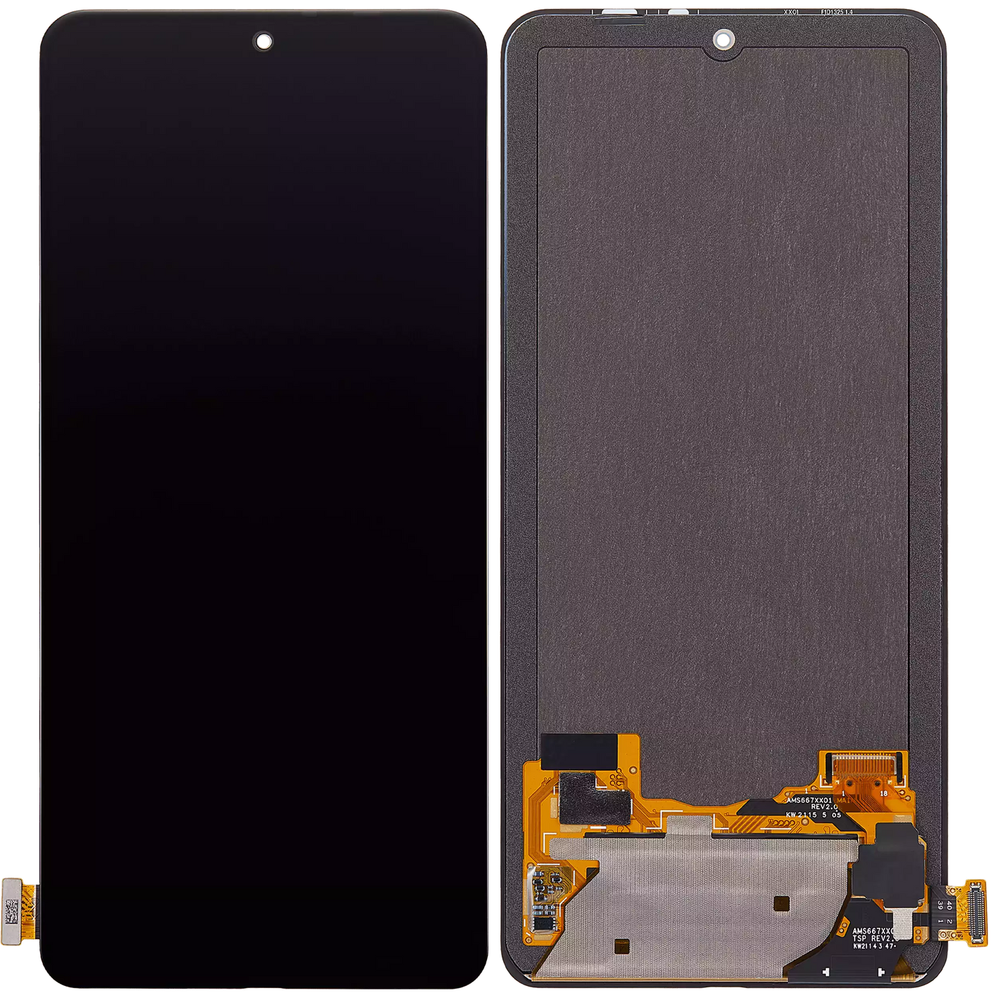 OLED Assembly Without Frame For Xiaomi Poco F3 / Poco F4 / MI 11i / MI 11X / MI 11X Pro / Redmi K40 / K40 Pro / K40 Pro+ / K40S / Black Shark 4 / Blac - device repair spare component image SKU 107082126504 - image 6
