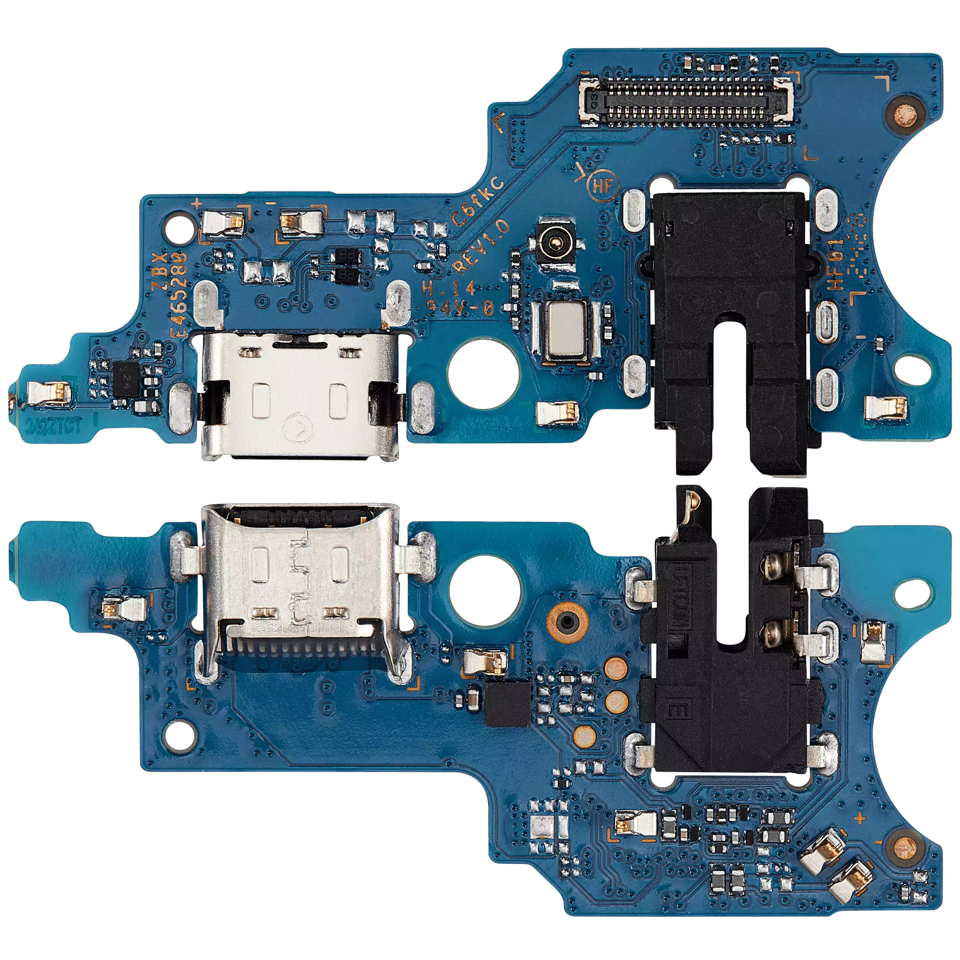 Charging Port Board With Headphone Jack For Samsung Galaxy A06 (A065 / 2024) (Premium) replacement part product image 2 - SKU 107182192433