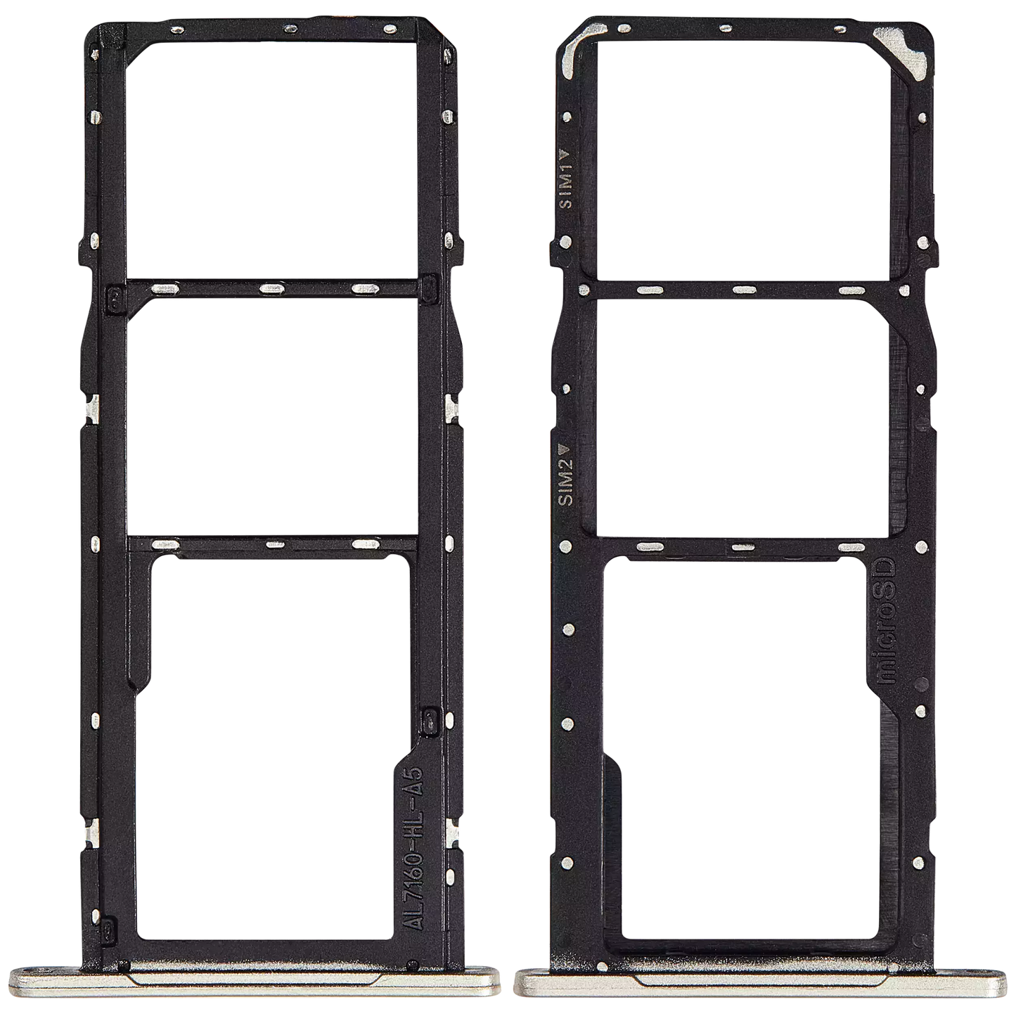 Dual Sim Card Tray For Samsung Galaxy A06 (A065 / 2024) (Premium) (Gold) replacement part product image 2 - SKU 107182192423