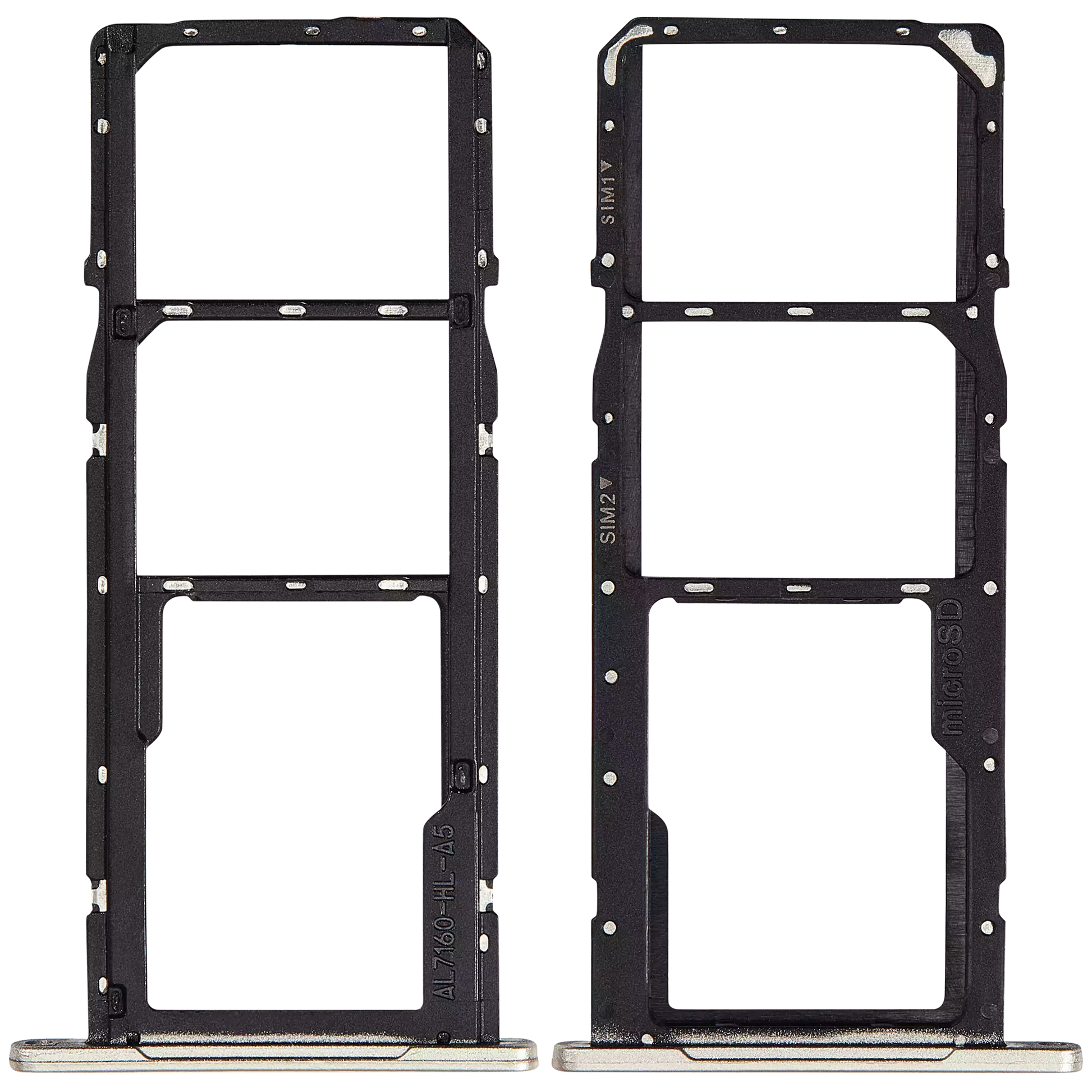 Dual Sim Card Tray For Samsung Galaxy A06 (A065 / 2024) (Premium) (Gold) replacement part product image 2 - SKU 107182192423