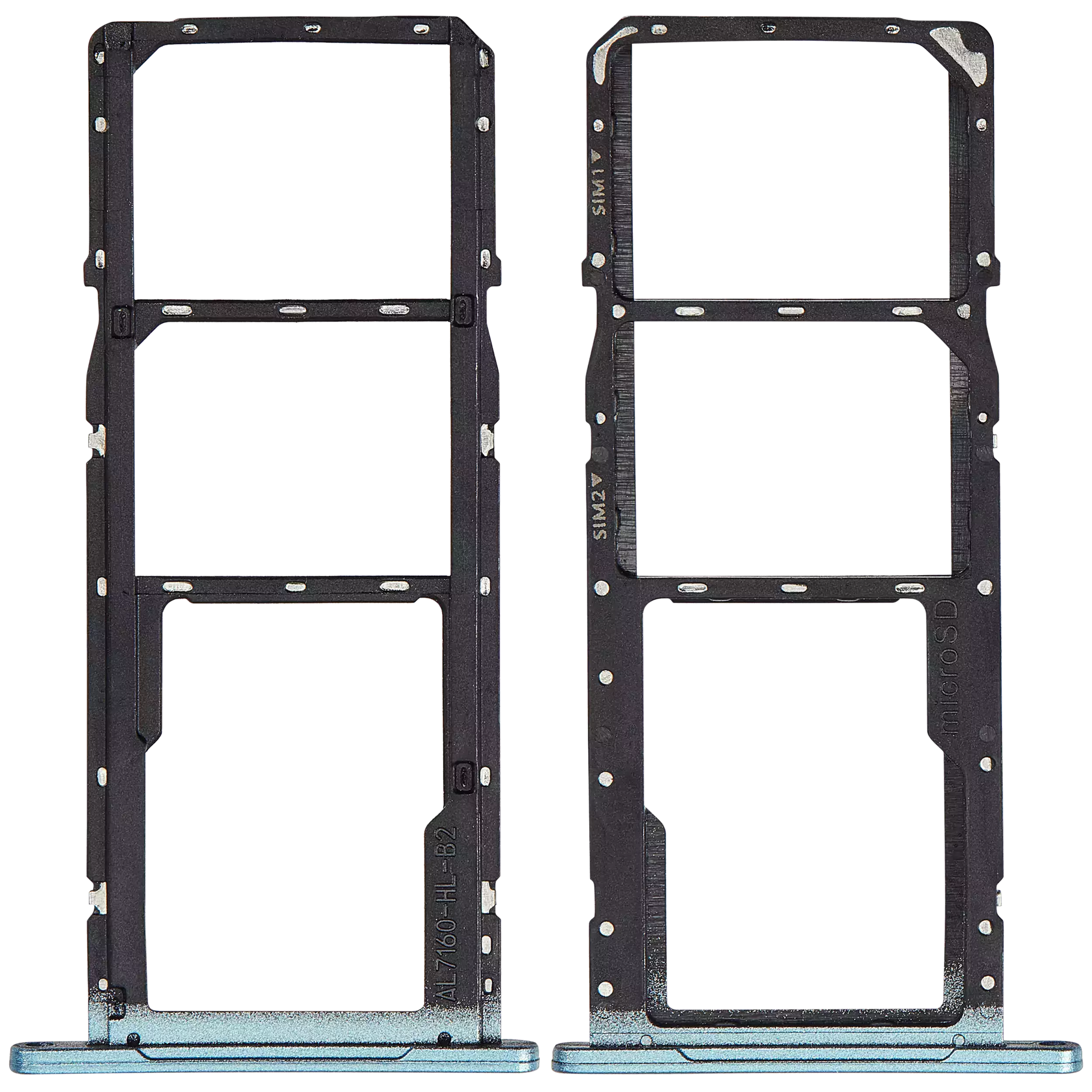 Dual Sim Card Tray For Samsung Galaxy A06 (A065 / 2024) (Premium) (Blue) replacement part product image 2 - SKU 107182192422