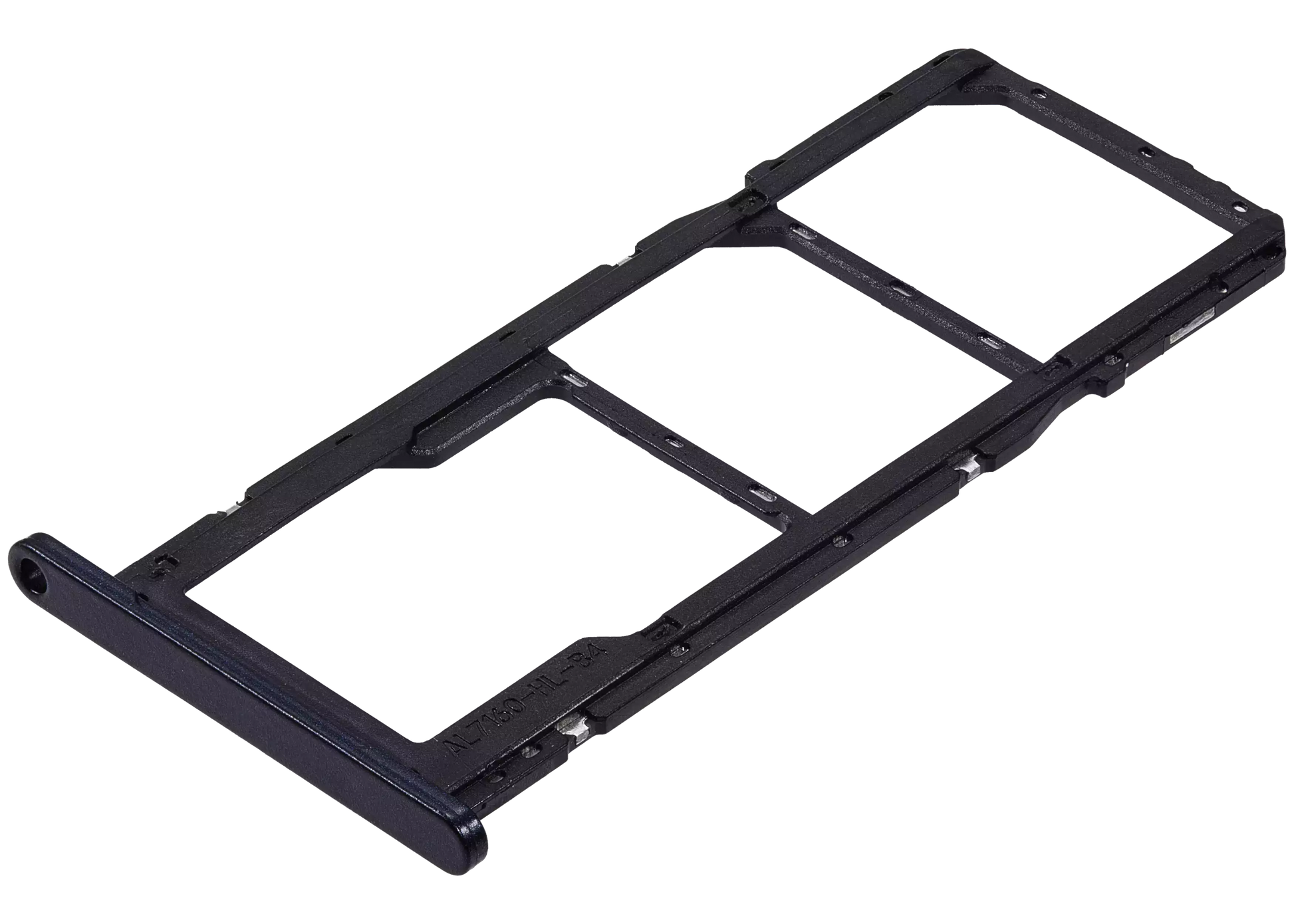 Dual Sim Card Tray For Samsung Galaxy A06 (A065 / 2024) (Premium) (Black) replacement part product image 4 - SKU 107182192420
