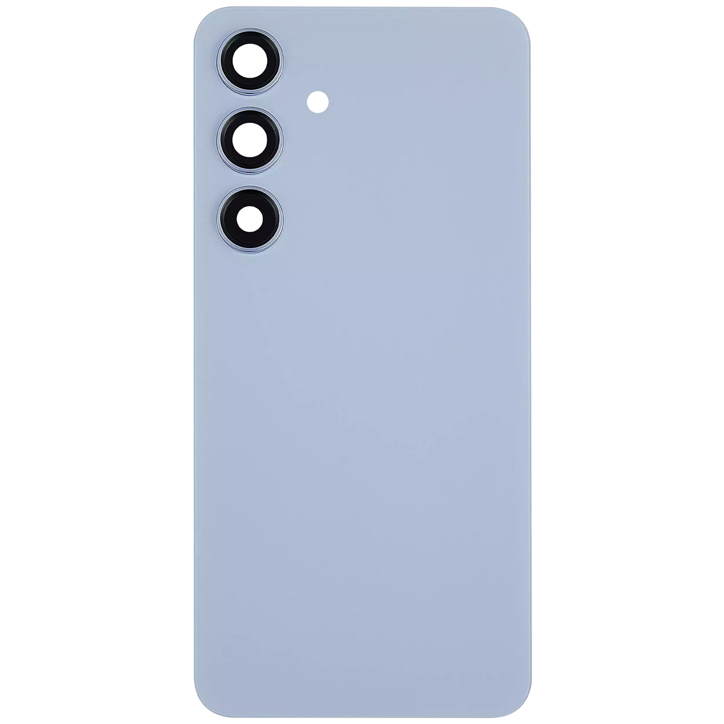 Back Cover Glass With Camera Lens For Samsung Galaxy S24 5G (No Logo) (Aftermarket Plus) (Sapphire Blue)