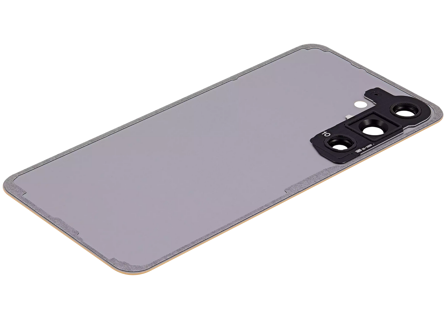 Back Cover Glass With Camera Lens For Samsung Galaxy S24 5G (No Logo) (Aftermarket Plus) (Sandstone Orange)