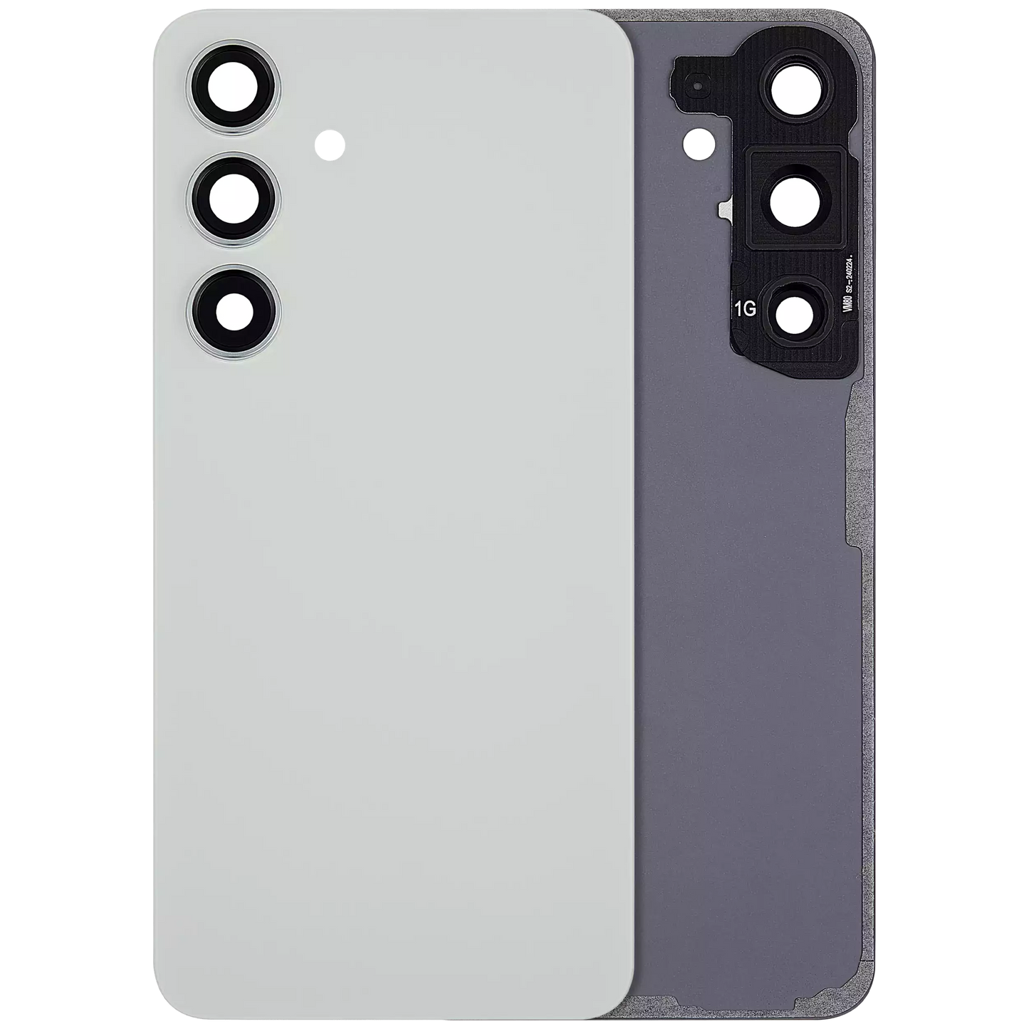 Back Cover Glass With Camera Lens For Samsung Galaxy S24 5G (No Logo) (Aftermarket Plus) (Jade Green)