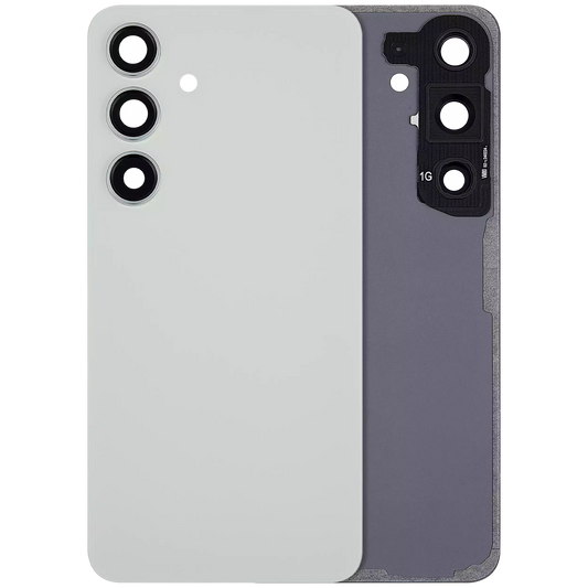 Back Cover Glass With Camera Lens For Samsung Galaxy S24 5G (No Logo) (Aftermarket Plus) (Jade Green)