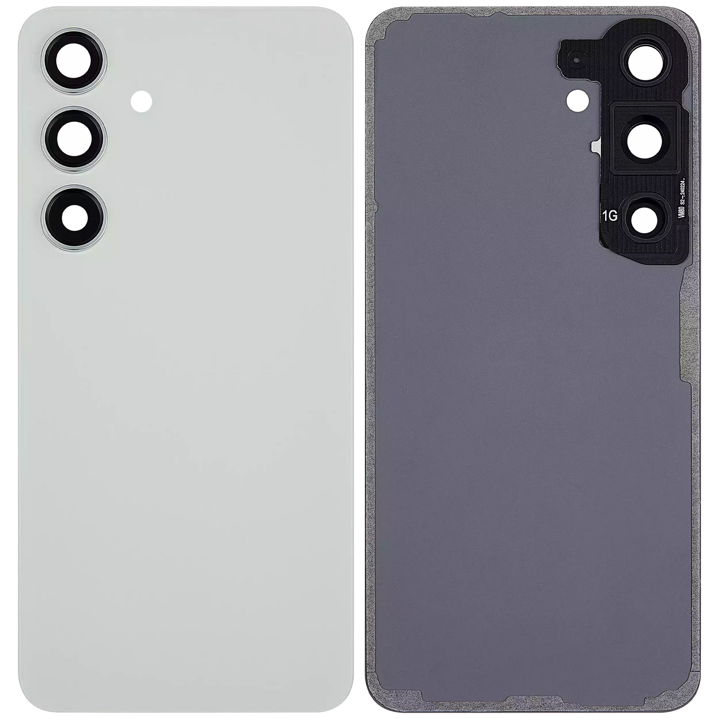 Back Cover Glass With Camera Lens For Samsung Galaxy S24 5G (No Logo) (Aftermarket Plus) (Jade Green)