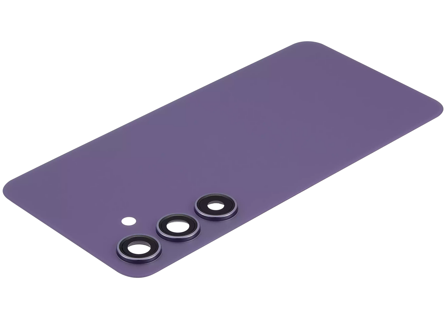 Back Cover Glass With Camera Lens For Samsung Galaxy S24 5G (No Logo) (Aftermarket Plus) (Cobalt Violet)