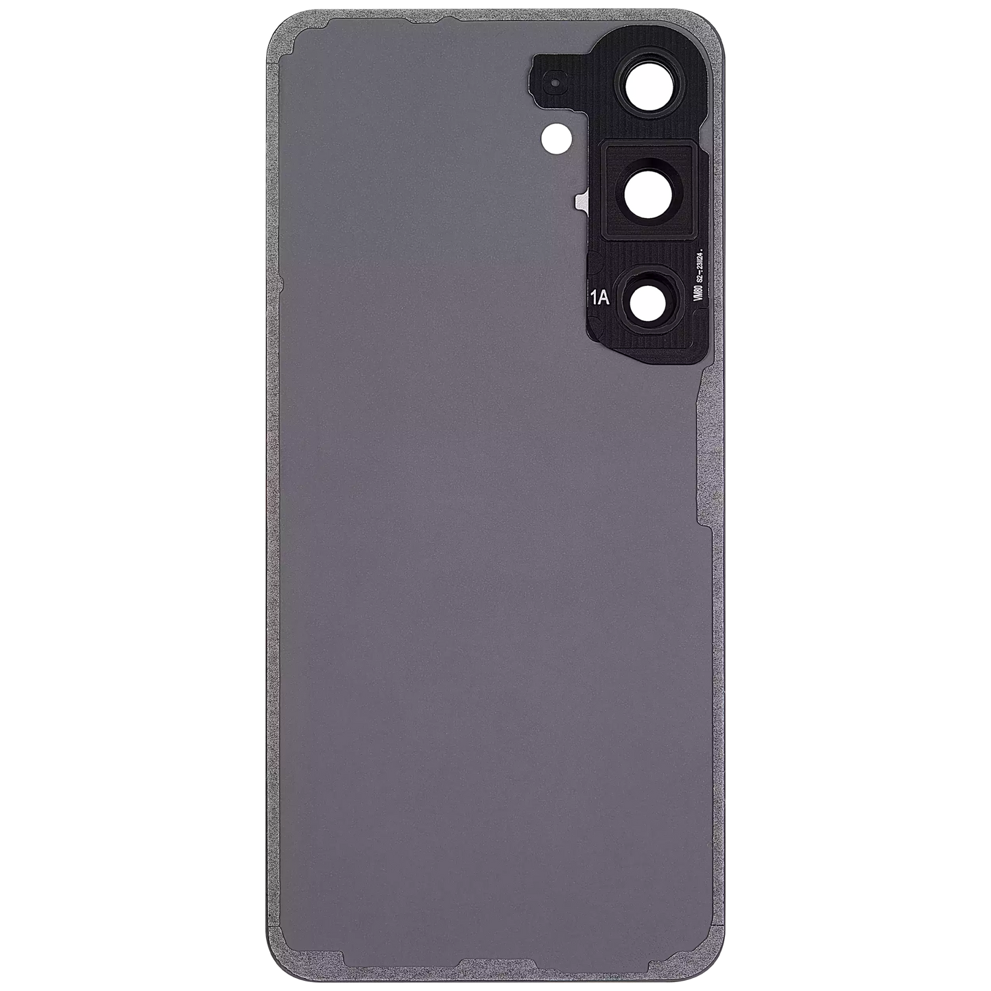 Back Cover Glass With Camera Lens For Samsung Galaxy S24 5G (No Logo) (Aftermarket Plus) (Marble Gray)