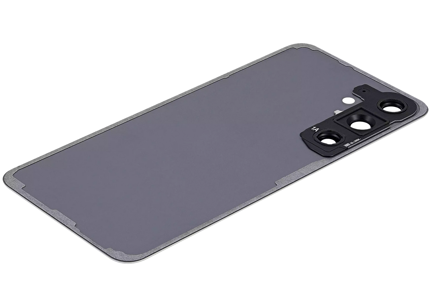 Back Cover Glass With Camera Lens For Samsung Galaxy S24 5G (No Logo) (Aftermarket Plus) (Marble Gray)