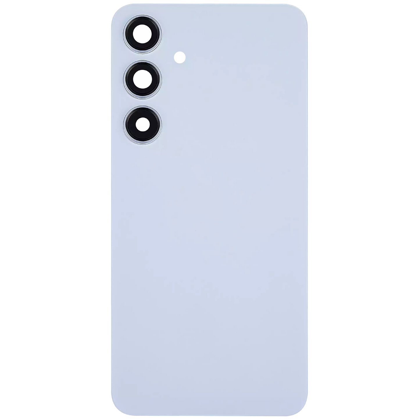 Back Cover Glass With Camera Lens For Samsung Galaxy S24 Plus 5G (No Logo) (Aftermarket Plus) (Sapphire Blue)