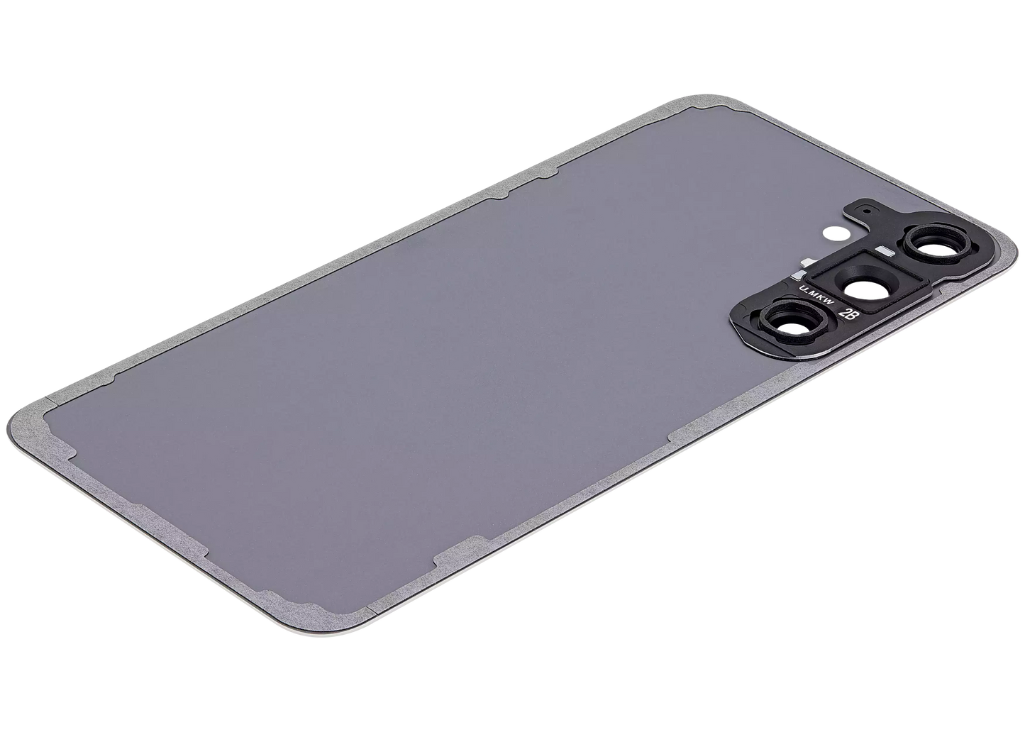 Back Cover Glass With Camera Lens For Samsung Galaxy S24 Plus 5G (No Logo) (Aftermarket Plus) (Sapphire Blue)