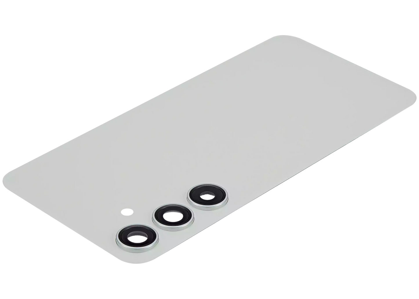 Back Cover Glass With Camera Lens For Samsung Galaxy S24 Plus 5G (No Logo) (Aftermarket Plus) (Jade Green)