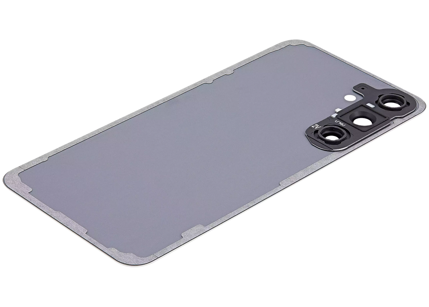 Back Cover Glass With Camera Lens For Samsung Galaxy S24 Plus 5G (No Logo) (Aftermarket Plus) (Cobalt Violet)