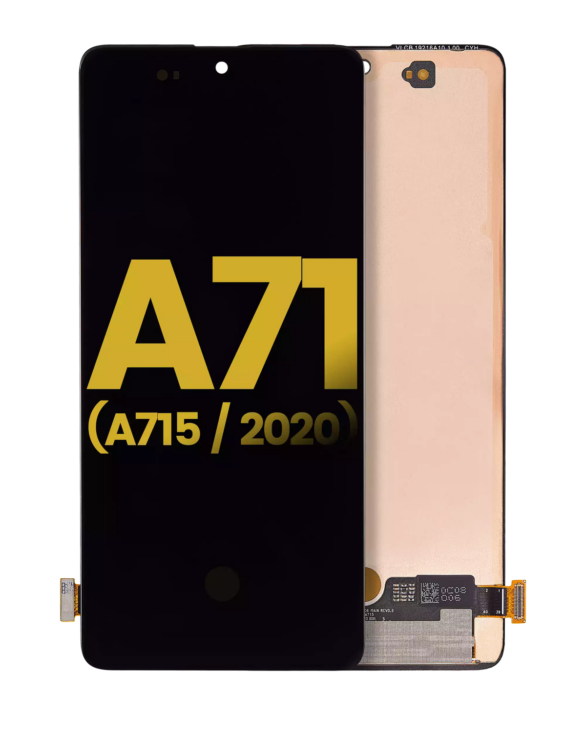 OLED Assembly Without Frame For Samsung Galaxy A71 (A715 / 2020) (Refurbished) (All Colors) - product image 1