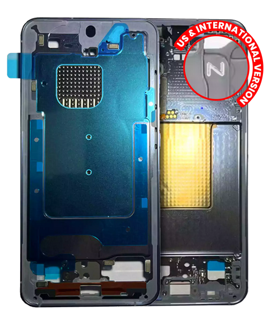 Mid-Frame Housing For Samsung Galaxy S24 5G (US & International Version) (Sapphire Blue)