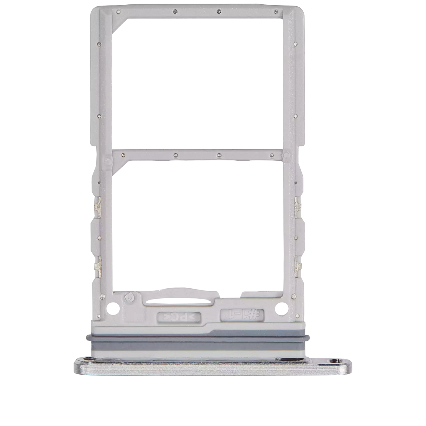 Dual Sim Card Tray For Samsung Galaxy Z Flip 6 (F741) (Premium) (White)