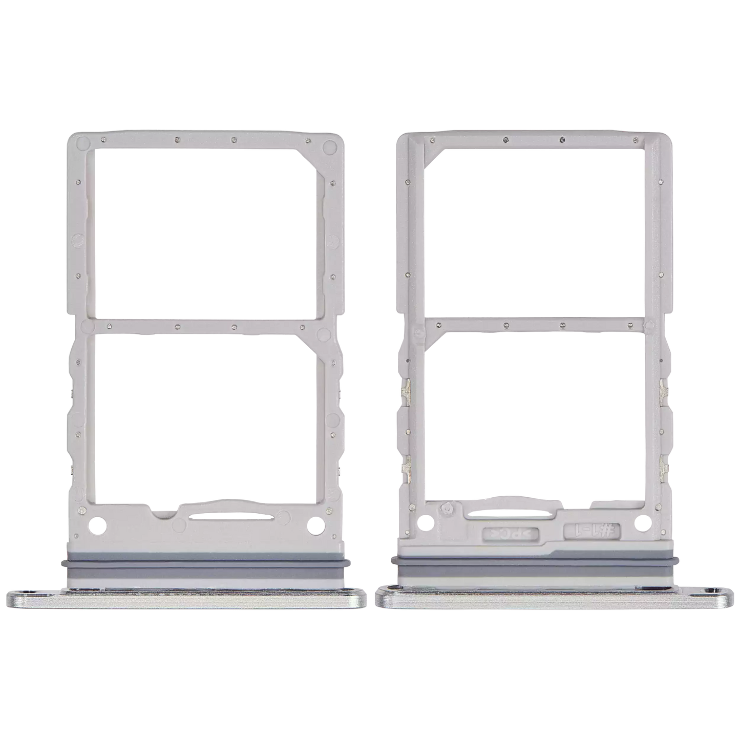 Dual Sim Card Tray For Samsung Galaxy Z Flip 6 (F741) (Premium) (White)