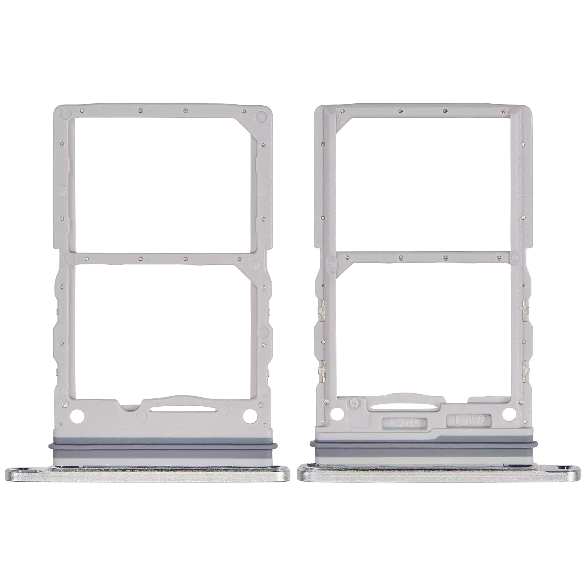 Dual Sim Card Tray For Samsung Galaxy Z Flip 6 (F741) (Premium) (White)