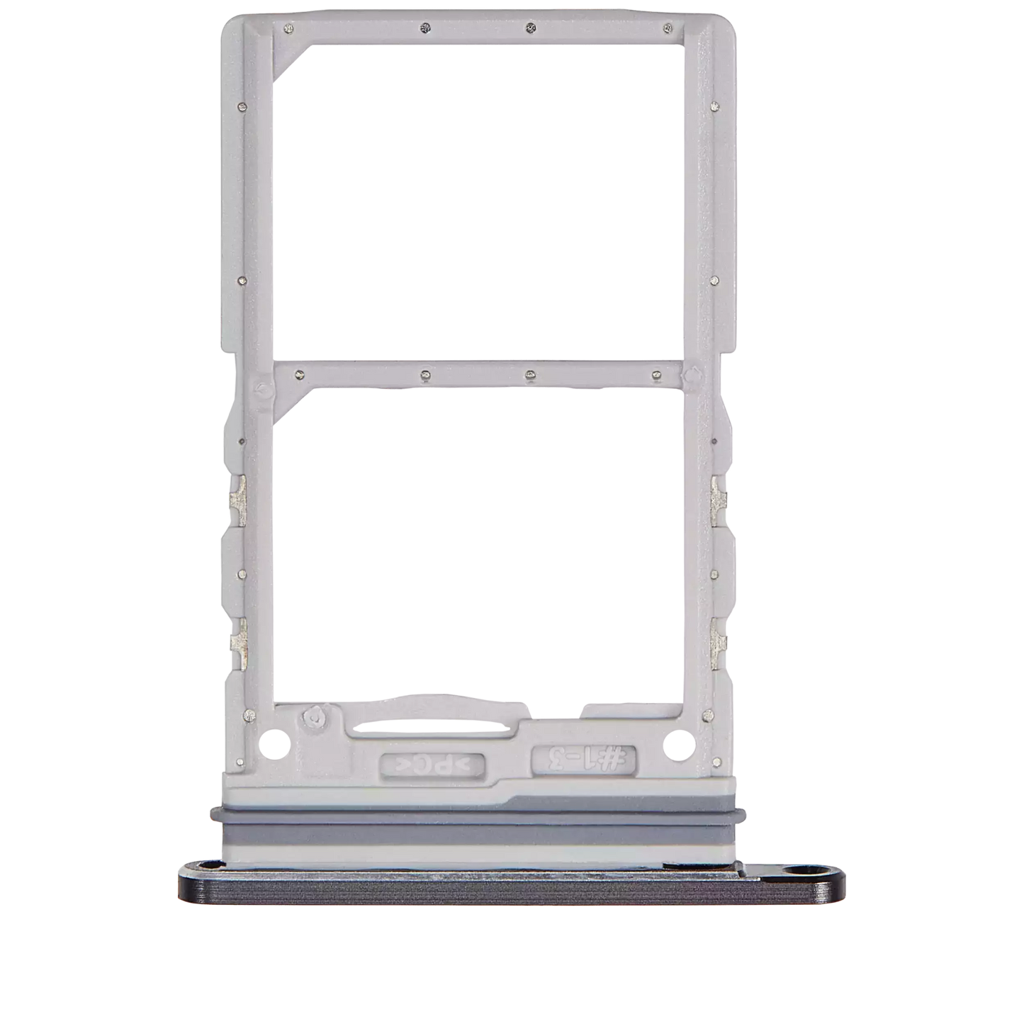 Dual Sim Card Tray For Samsung Galaxy Z Flip 6 (F741) (Premium) (Black)