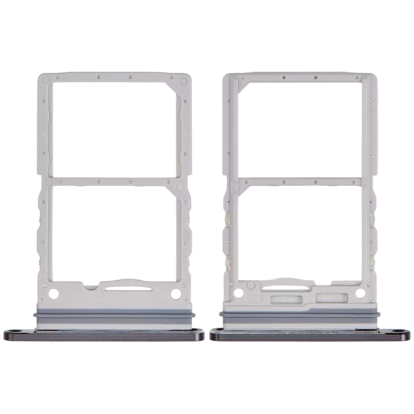 Dual Sim Card Tray For Samsung Galaxy Z Flip 6 (F741) (Premium) (Black)