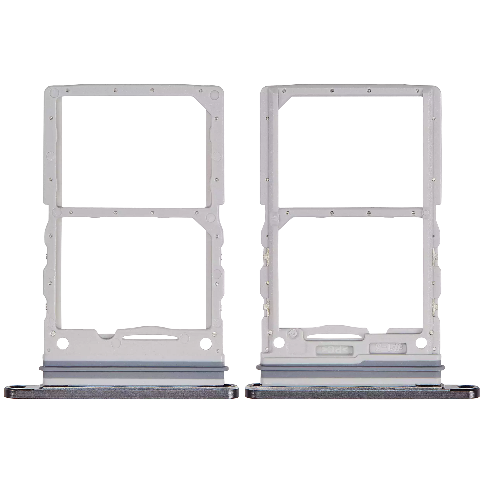 Dual Sim Card Tray For Samsung Galaxy Z Flip 6 (F741) (Premium) (Black)