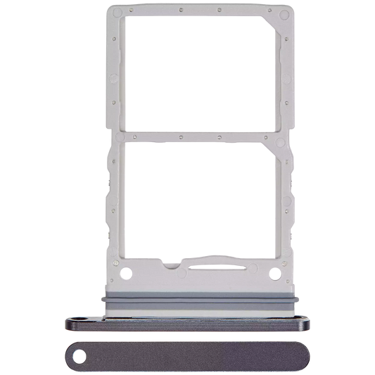 Dual Sim Card Tray For Samsung Galaxy Z Flip 6 (F741) (Premium) (Black)