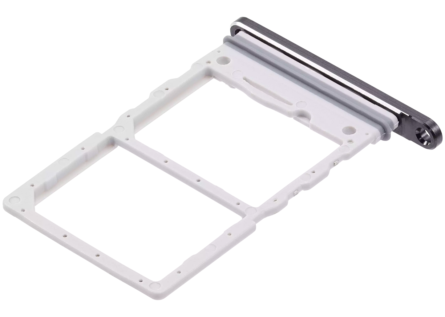 Dual Sim Card Tray For Samsung Galaxy Z Flip 6 (F741) (Premium) (Black)