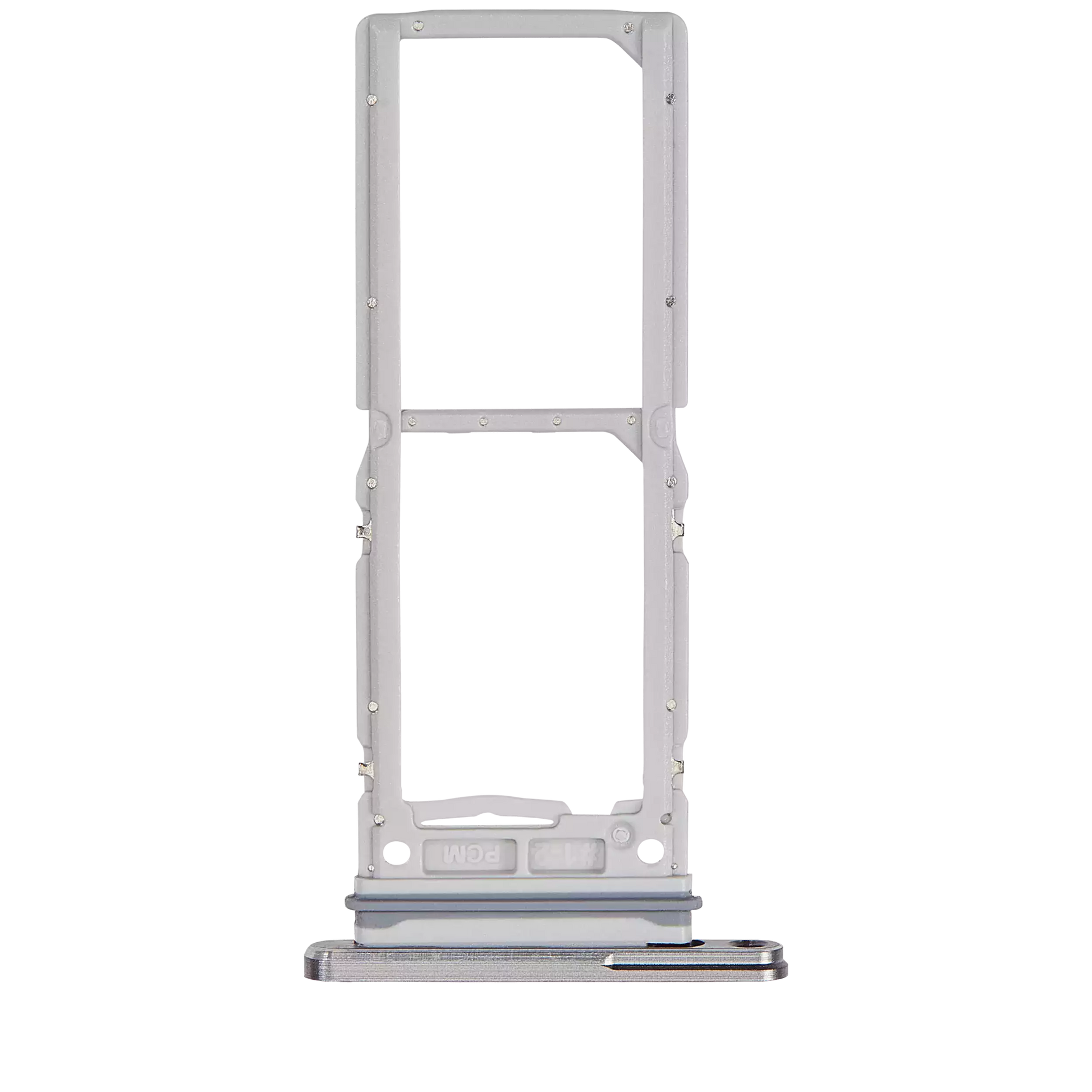 Replacement Dual Sim Card Tray For Samsung Galaxy Z Fold 6 (F956) (Premium) (Silver Shadow) front view