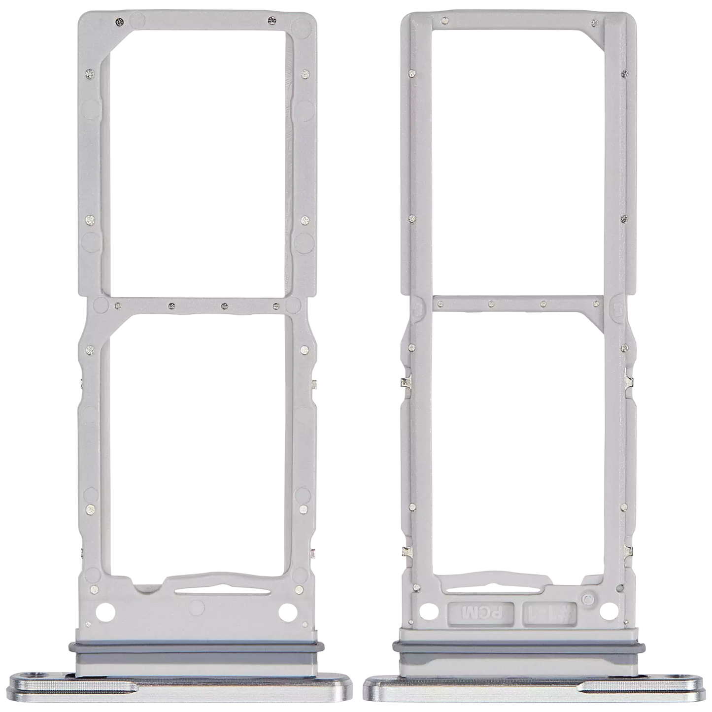 Detailed look at Dual Sim Card Tray For Samsung Galaxy Z Fold 6 (F956) (Premium) (White) for repair