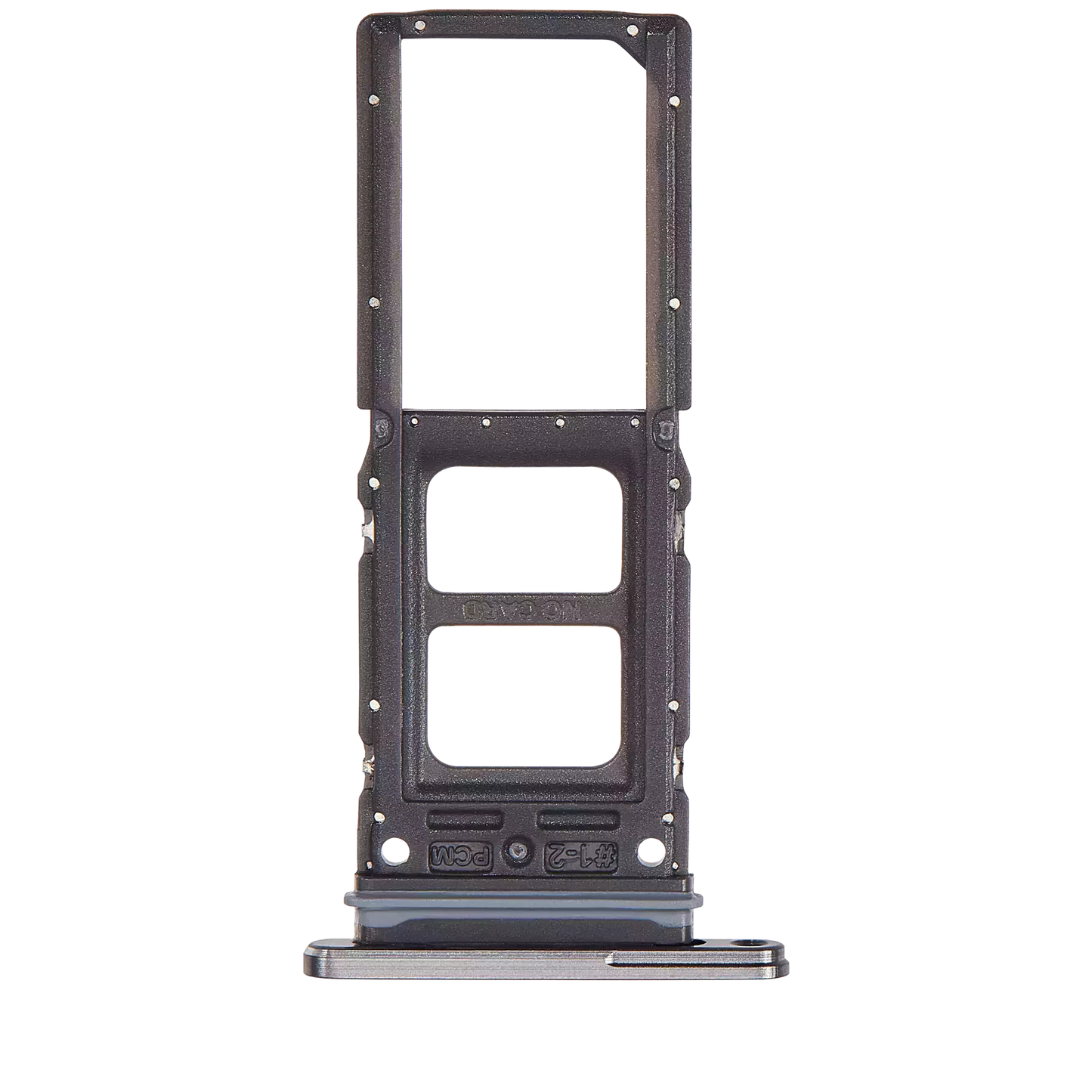 Detailed look at Single Sim Card Tray For Samsung Galaxy Z Fold 6 (F956) (Premium) (Silver Shadow) for repair