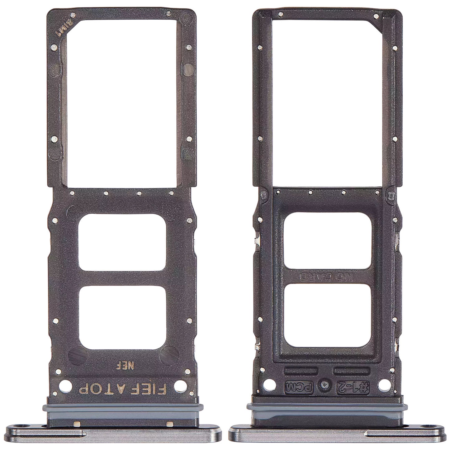 High resolution image of Single Sim Card Tray For Samsung Galaxy Z Fold 6 (F956) (Premium) (Silver Shadow)