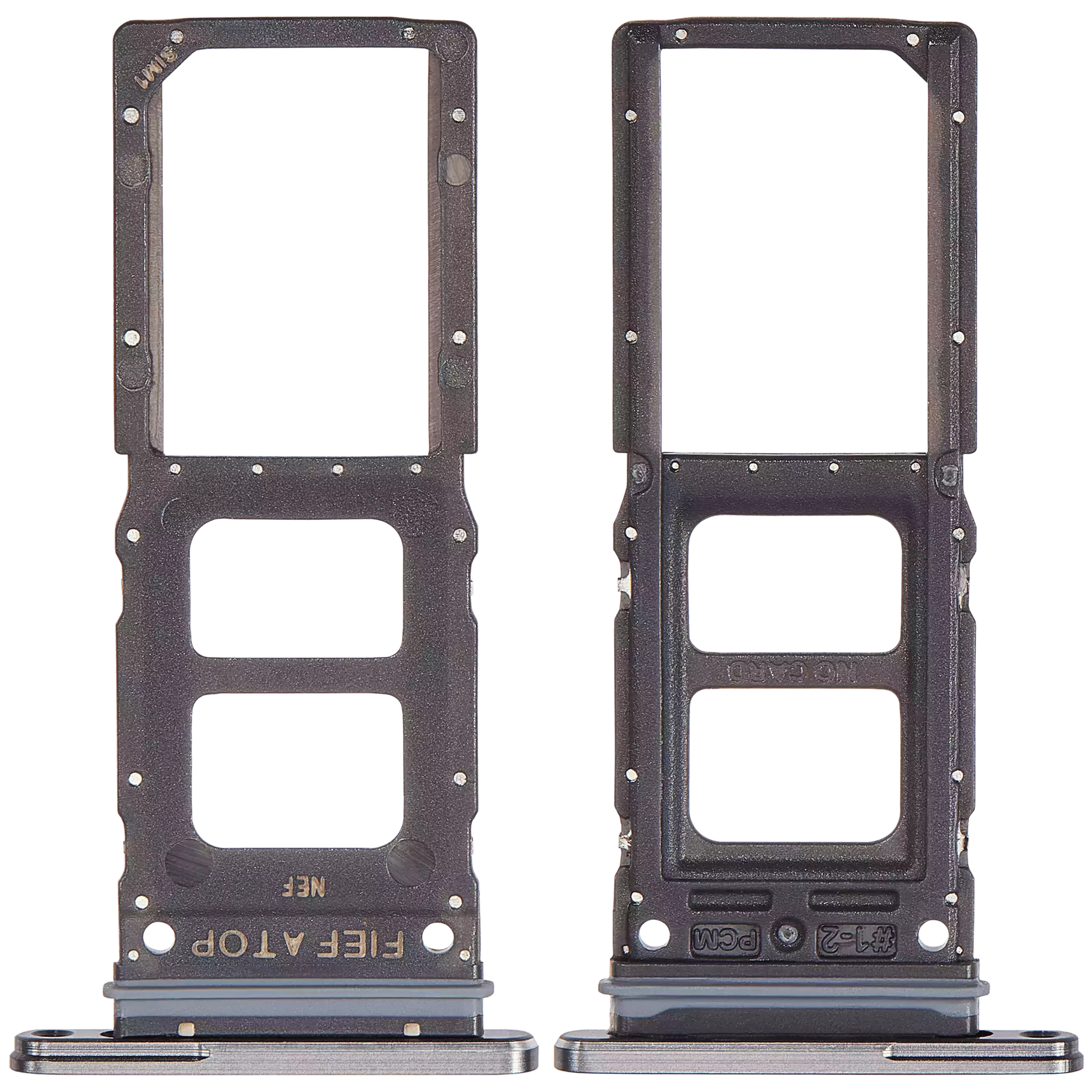 High resolution image of Single Sim Card Tray For Samsung Galaxy Z Fold 6 (F956) (Premium) (Silver Shadow)