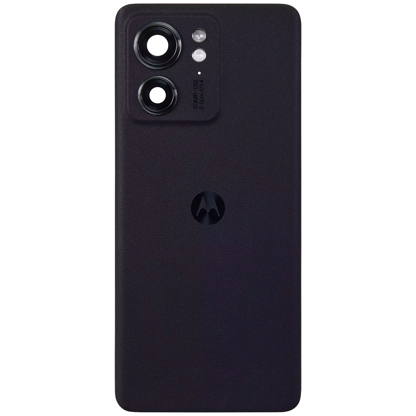 Back Cover Glass With Camera Lens For Motorola Edge 40 (XT2302 / 2023) (Genuine OEM) (Eclipse Black) | SKU 107182092473 | image 2