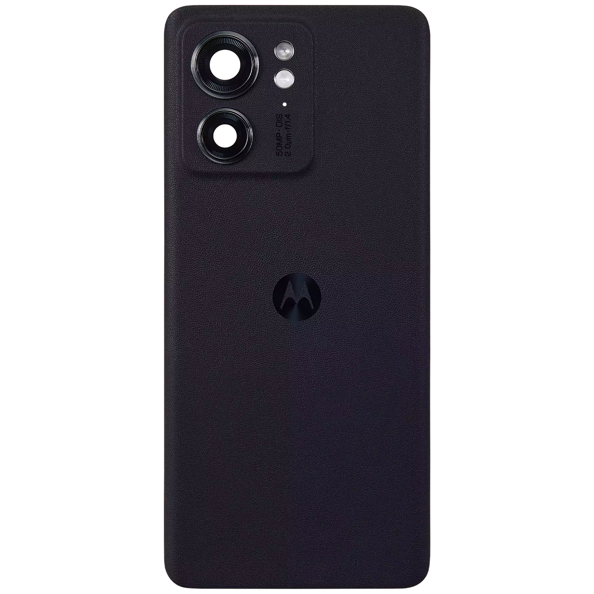 Back Cover Glass With Camera Lens For Motorola Edge 40 (XT2302 / 2023) (Genuine OEM) (Eclipse Black) | SKU 107182092473 | image 2