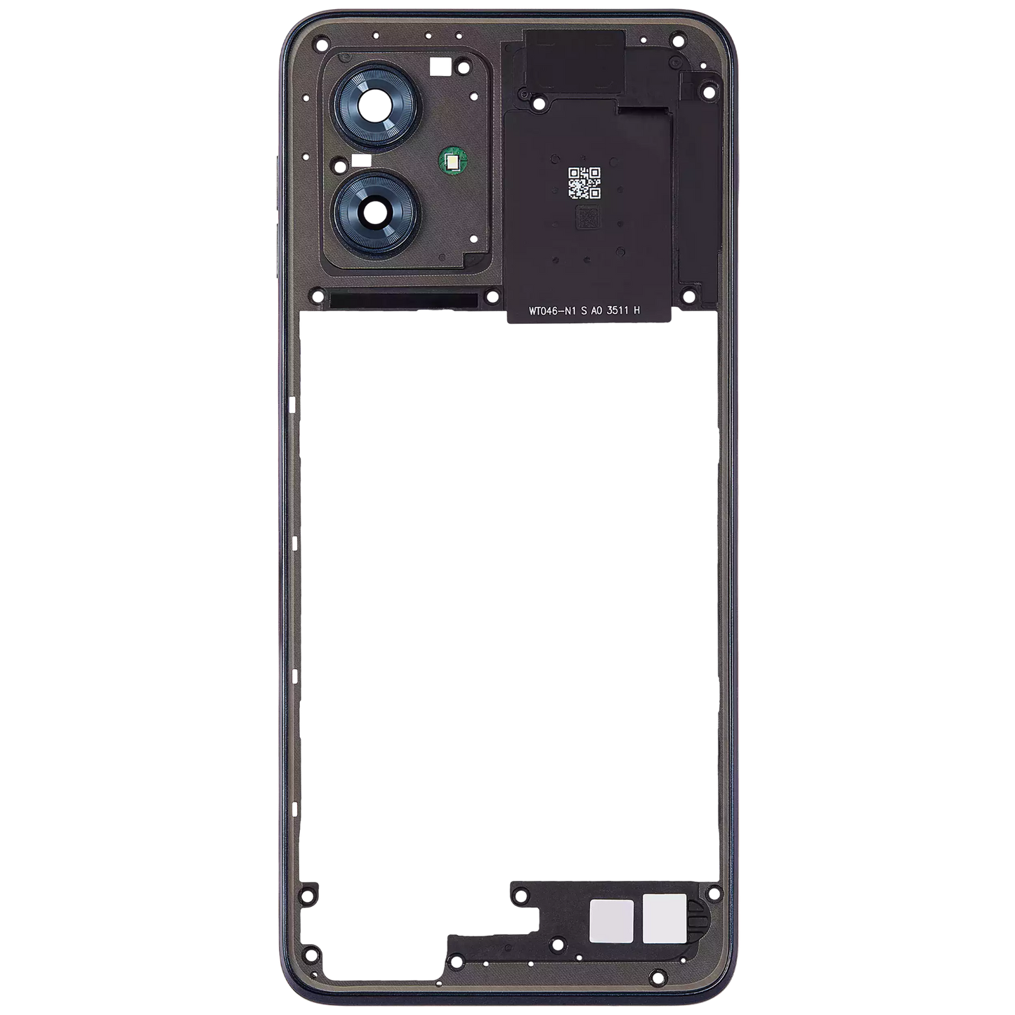 Mid-Frame Housing For Motorola Moto G54 (XT2343 / 2023) (Genuine OEM) (Midnight blue) replacement part SKU 107182092472 image 10
