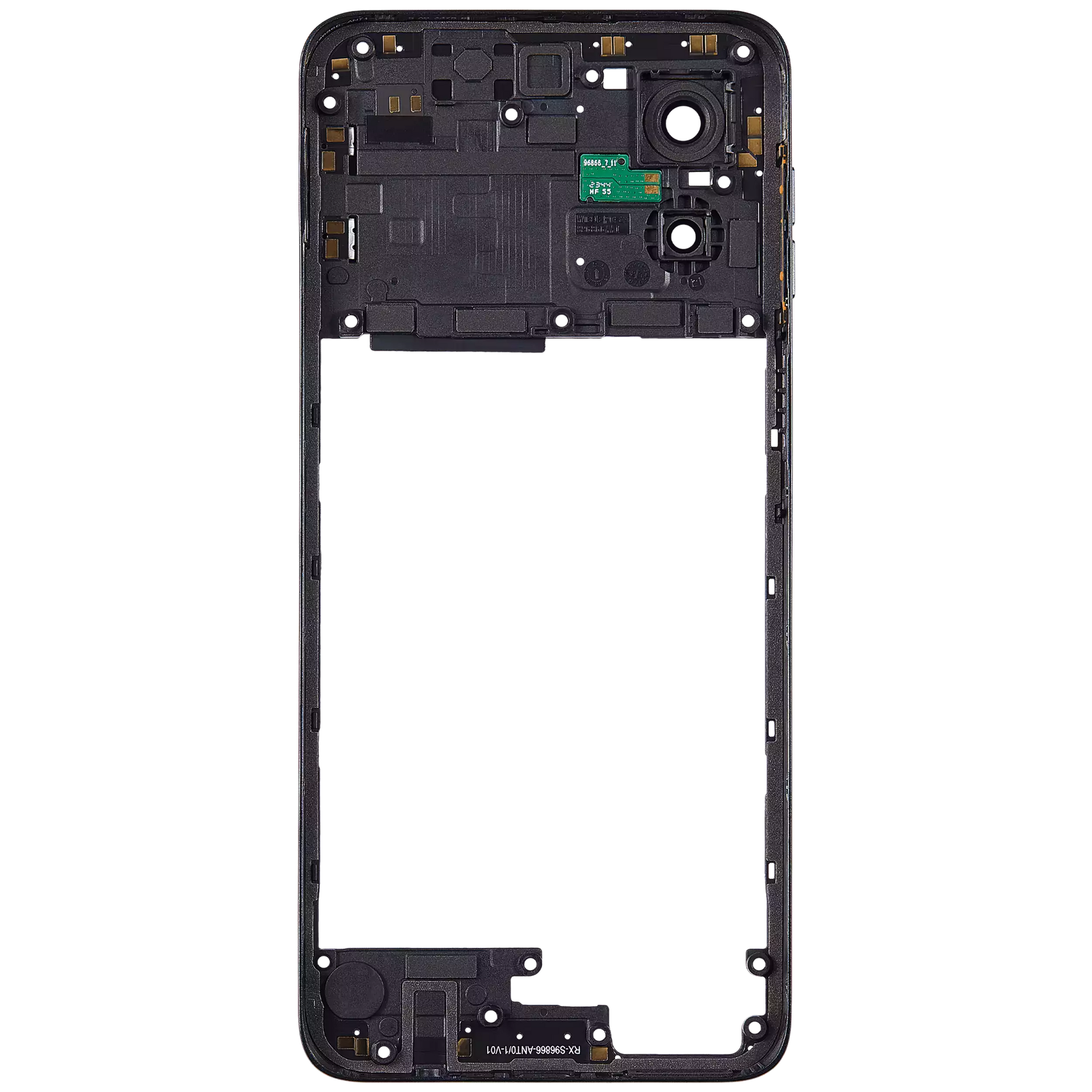 Mid-Frame Housing For Motorola Moto G54 (XT2343 / 2023) (Genuine OEM) (Midnight blue) replacement part SKU 107182092472 image 12