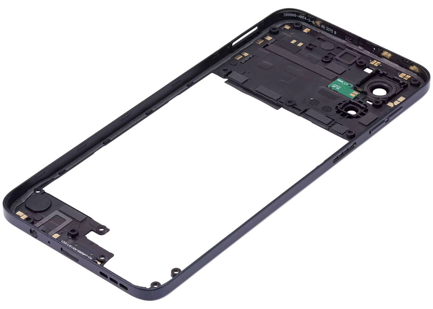 Mid-Frame Housing For Motorola Moto G54 (XT2343 / 2023) (Genuine OEM) (Midnight blue) replacement part SKU 107182092472 image 6
