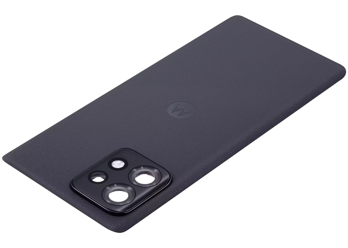 Back Cover Glass With Camera Lens For Motorola Edge Plus / Edge 40 Pro (XT2301 / 2023) (Genuine OEM) (Interstellar Black) | SKU 107082133541 | image 4
