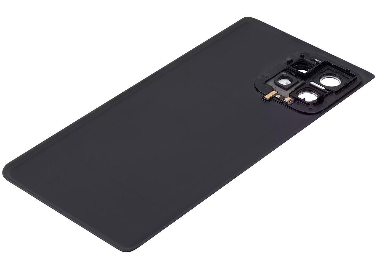 Back Cover Glass With Camera Lens For Motorola Edge Plus / Edge 40 Pro (XT2301 / 2023) (Genuine OEM) (Interstellar Black) | SKU 107082133541 | image 5