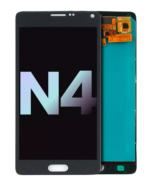 OLED Assembly Without Frame For Samsung Galaxy Note 4 (Service Pack) (Black)