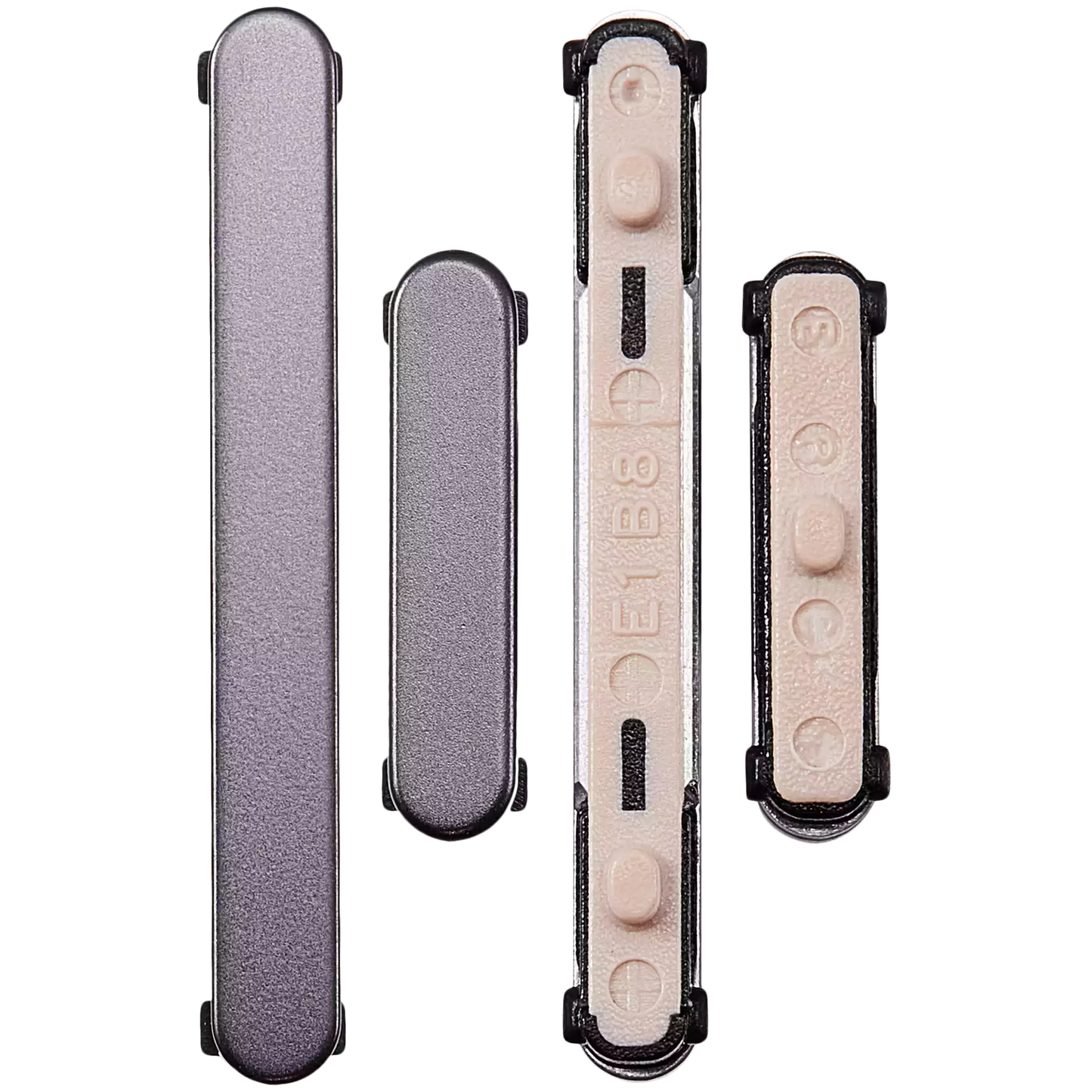Hard Buttons (Power / Volume) For Samsung Galaxy S24 5G / 24 Plus 5G (Premium) (Onyx Black)